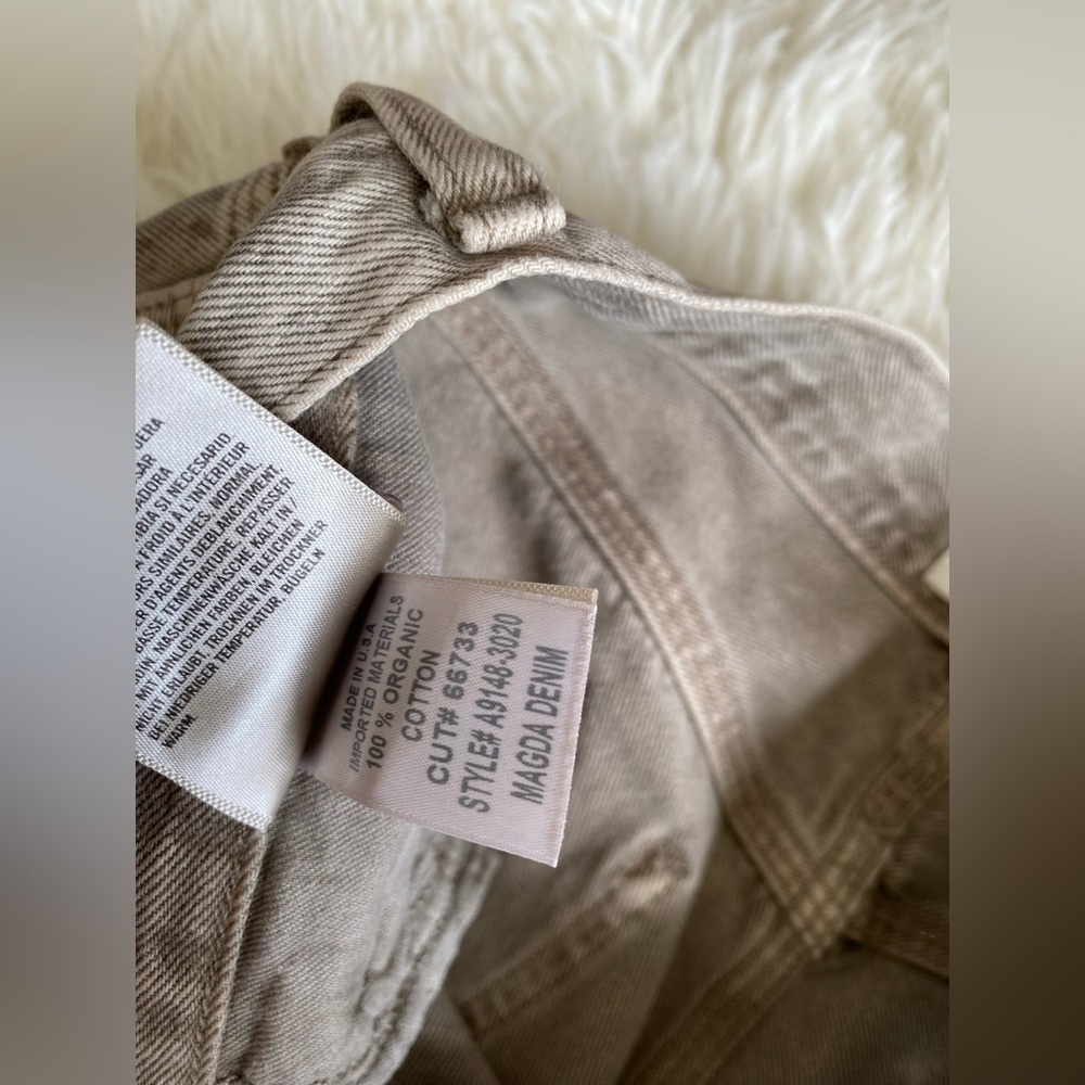 AGOLDE Magda Carpenter Jean in Drab - Picture 8 of 11